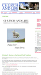Mobile Screenshot of churchandlife.org